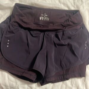 908104 Soothfeel Running Shorts Womens Small Elastic Waist Pull On Tennis Gym